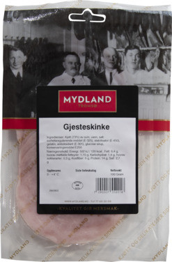 Gjesteskinke 100 Gr Mydland