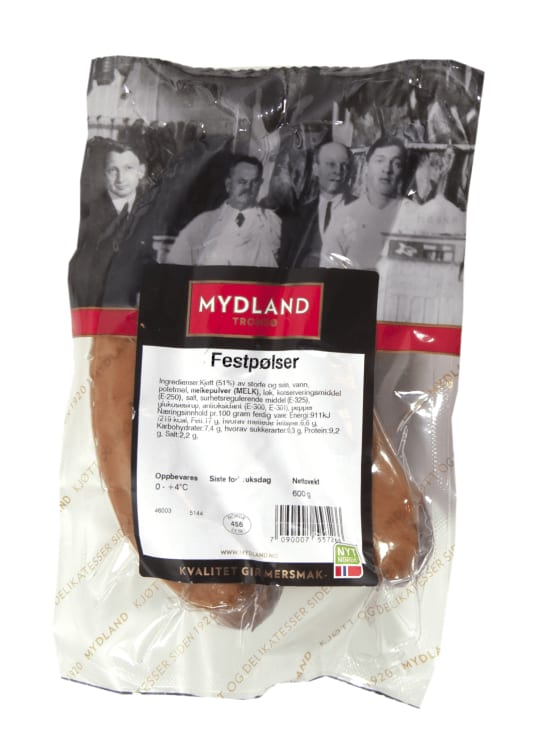 Festpølse 600g Mydland