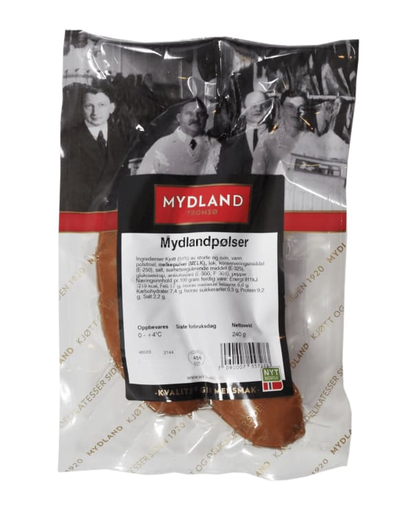 Mydlandpølse 240g Mydland