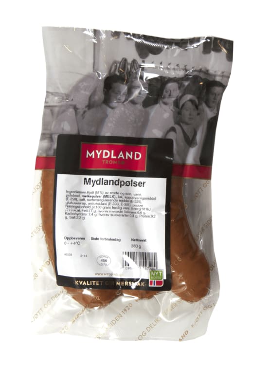 Mydlandpølse 360g Mydland