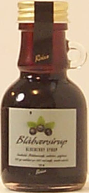 Blåbærsirup 100ml Reisa