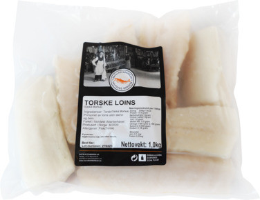 Torskeloins 1kg