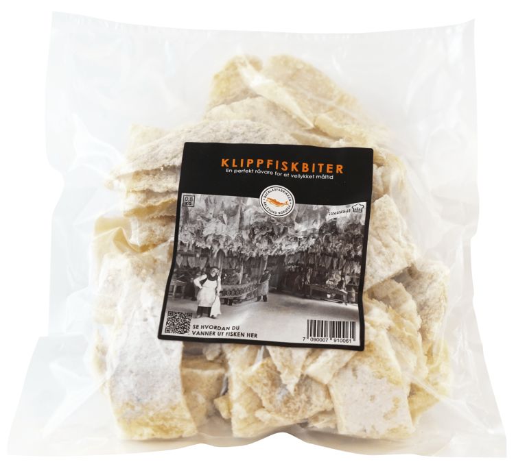 Klippfiskbiter 800g Bacalofabrikken