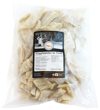 Klippfisk i Biter Torsk