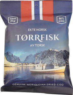 Ekte Norsk Tørrfisk av Torsk
