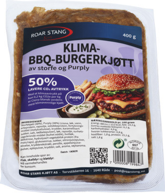 Klima-bbq-burgerkjøtt