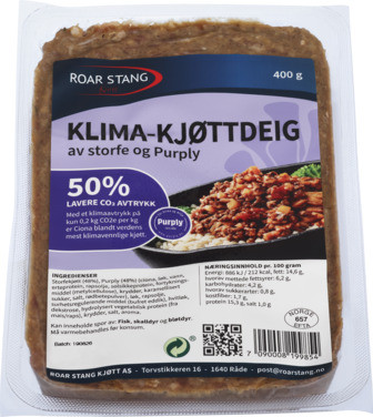 Klima-kjøttdeig