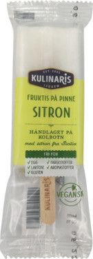 Fruktispinne Sitron 68 ml Kulinaris