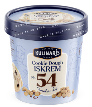Cookie Dough Iskrem 0,5L Kulinaris Nr.54