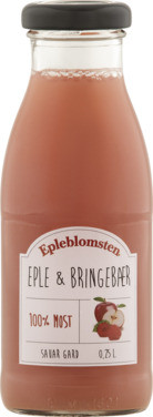 Eple & Bringebær 0.25l Epleblomsten