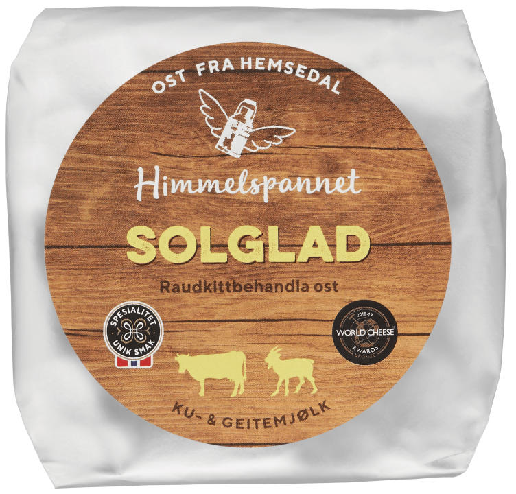 Solglad Ost 240g Himmelspannet