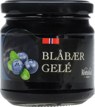 Blåbærgelé 240g Romstad Gård