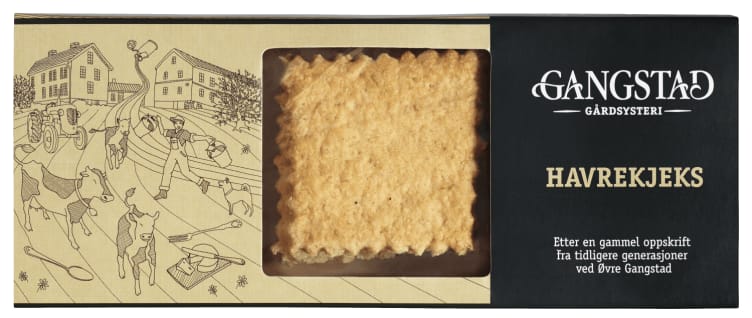 Havrekjeks 120g Gangstad
