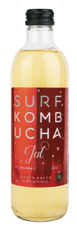 Surf Kombucha Jul Økologisk 0,33l flaske