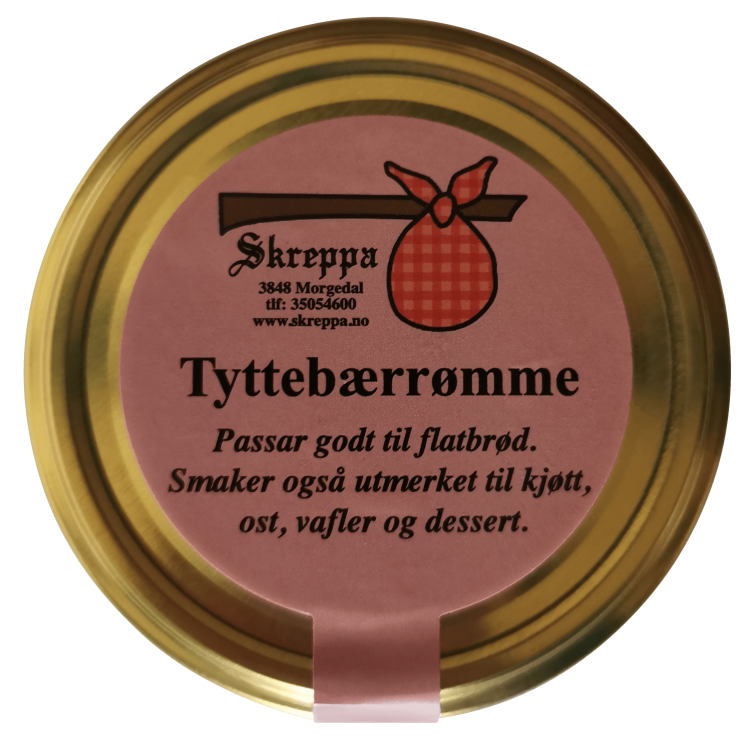 Tyttebærrømme 175ml Skreppa