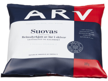 Suovas Røkt Saltet Reinsdyrlår 300g Arv