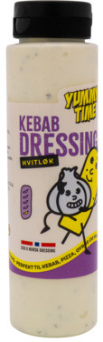Yummy Time Kebabdressing Hvitløk 250ml