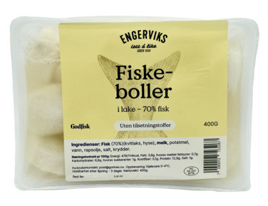 Fiskeboller i Lake 400g Engerviks