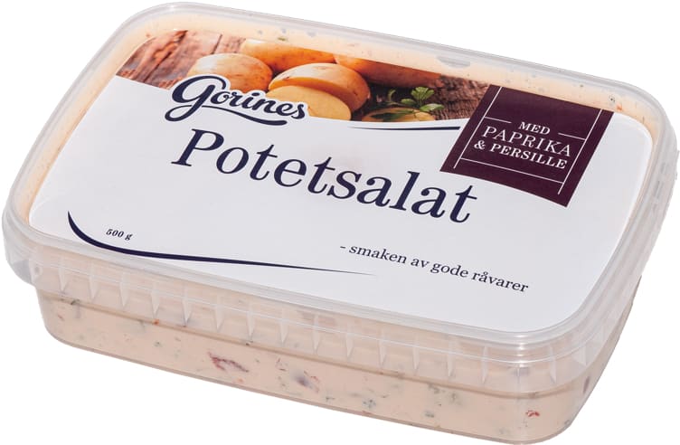Potetsalat m/Paprika&Persille 500g Gorines