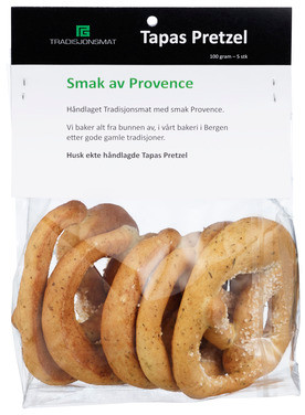 Hånd Laget Tapas Pretzel med Provence