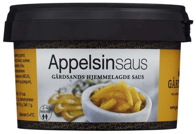 Appelsinsaus Fersk 240ml