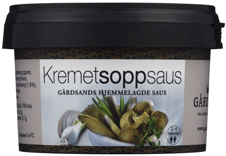 Soppsaus Kremet Fersk 240ml Gårdsand