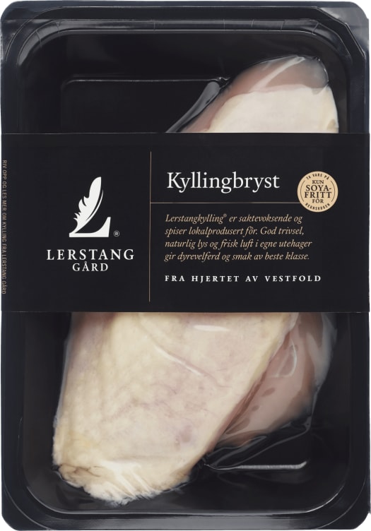 Kyllingbryst 240g Lerstang