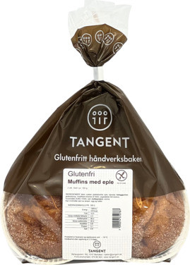 Muffins med Eple Glutenfri Tangent
