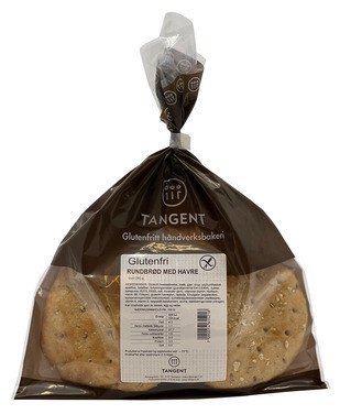 Glutenfri Rundbrød med Havre Tangent