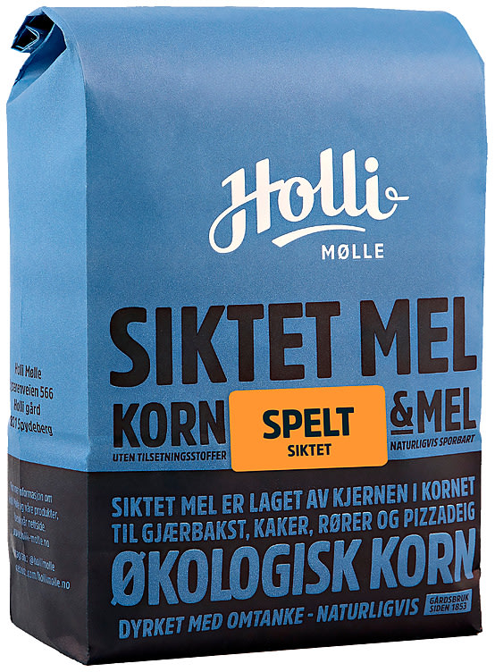 Speltmel Siktet Økologisk 1kg Holli