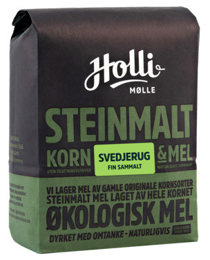 Holli Mølle Svedjerug Finmalt Øko 1kg