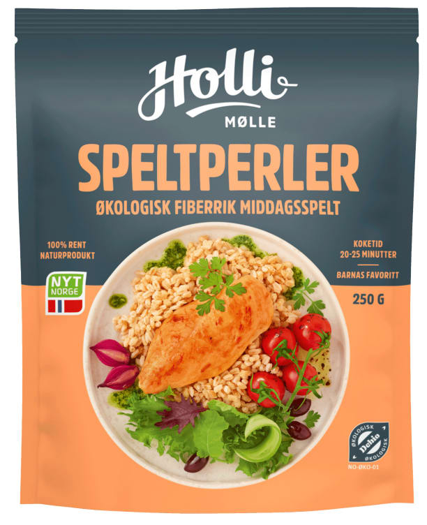 Speltperler Fiberike 250g Holli Mølle