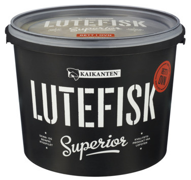 Lutefisk 2.5kg i Saltlake