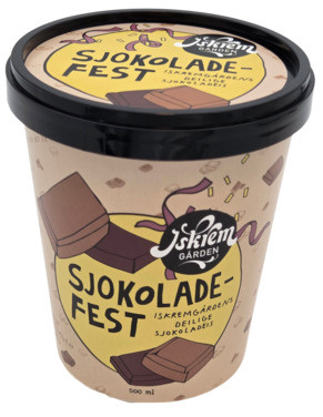 Iskremgarden Sjokoladefest 0,5L Iskremgården