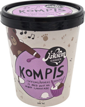 Iskremgarden Kompis 0,5L Iskremgården