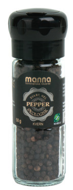 Pepper Hel 50g Økologisk Manna