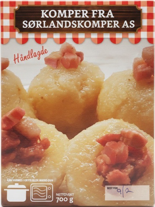 Sørlandskomper 2pk 700g