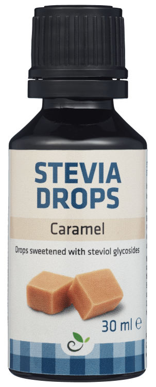 Stevia Drops Caramel 30ml Sukrin