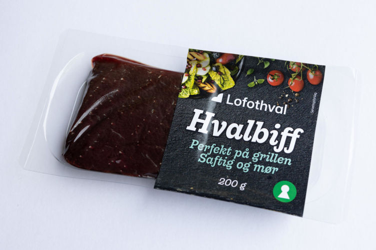 Hvalbiff Fersk 200g Lofothval