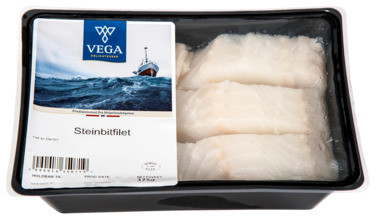 Steinbitfilet u/Sk Fersk 375g i Map