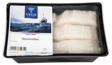 Steinbitfilet u/Sk Fersk 375g i Map