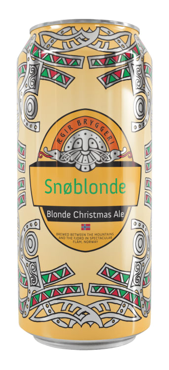 Ægir Snøblonde Christmas 0,44l boks