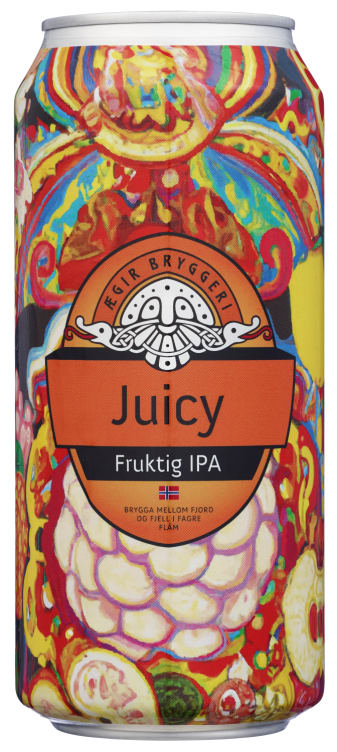 Ægir Juicy Fruktig Ipa 0,44l boks