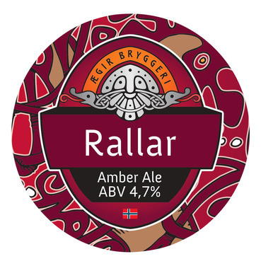 Ægir Rallar Amber Ale 4,7% 20l Keykeg