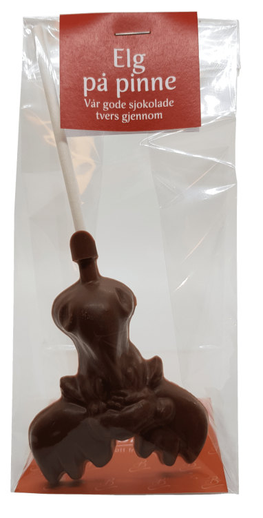 Elg På Pinne Sjokolade 25g Bjørka