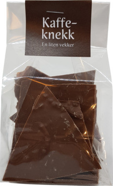 Kaffeknekk Melk Sjokolade 100g Bjørka