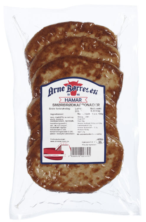 Smørbrødkarbonader 480g Børresen