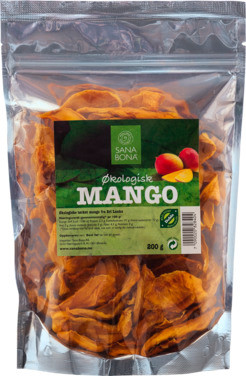 Tørket Mango Økol