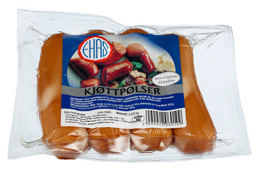 Røkt Kjøttpølse 0,500kg Ekås