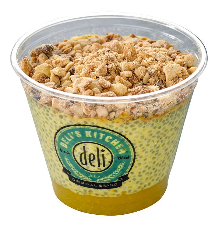 Chiapudding Mango&Gurkemeie 206g Deli's